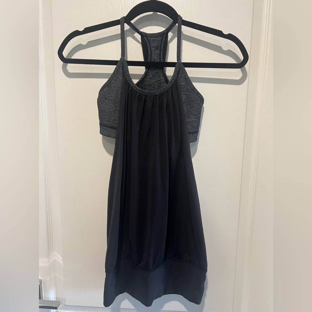 Lululemon No Limits Tank w/built in Sports Bra!